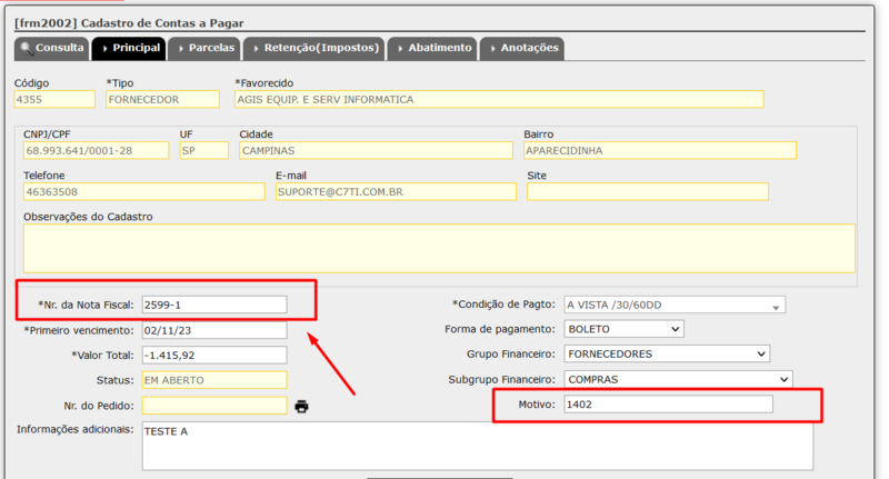 Arquivo:Nr da nota contas a pagar.png